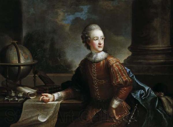 August Friedrich Oelenhainz Portrait of Alois I of Liechtenstein Spain oil painting art